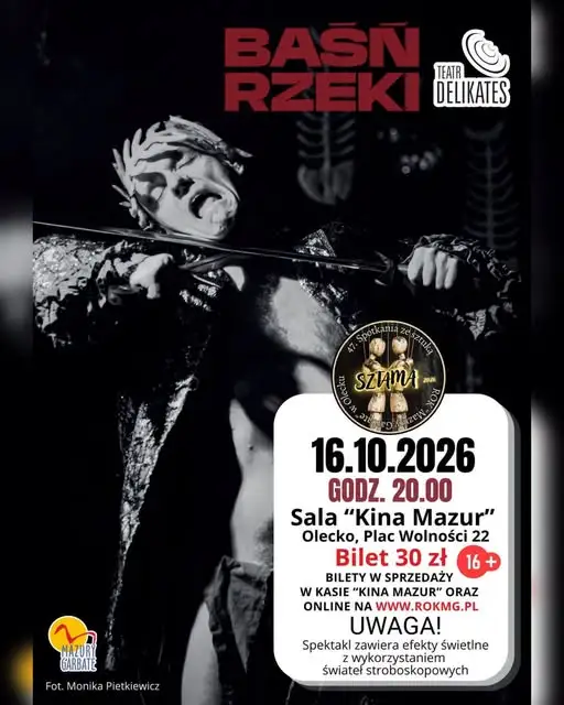 Baśń Rzeki – poetycki spektakl Teatru Delikates w Olecku