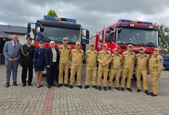 OSP Kowale Oleckie podsumowuje udział w Dożynkach Gminnych