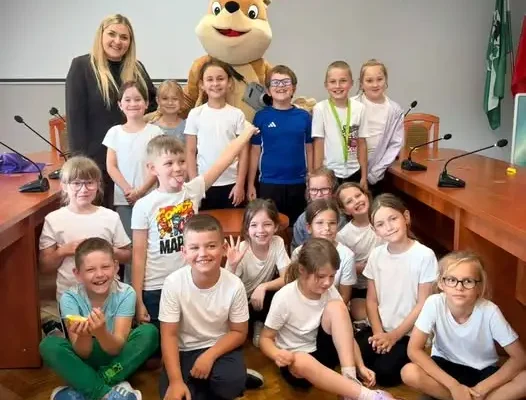 Uczniowie z Olecka odwiedzili Starostwo Powiatowe
