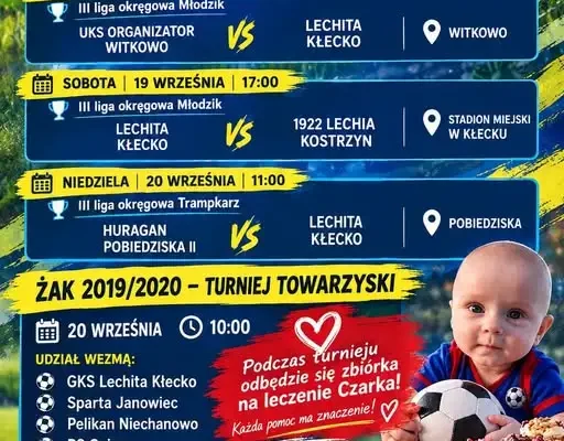Akademia Lechity Kłecko: weekend pełen piłkarskich emocji