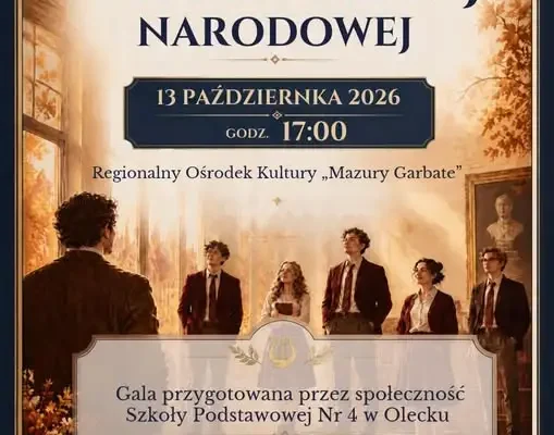 Gminne Obchody Dnia Edukacji Narodowej w Olecku – zaproszenie na galę