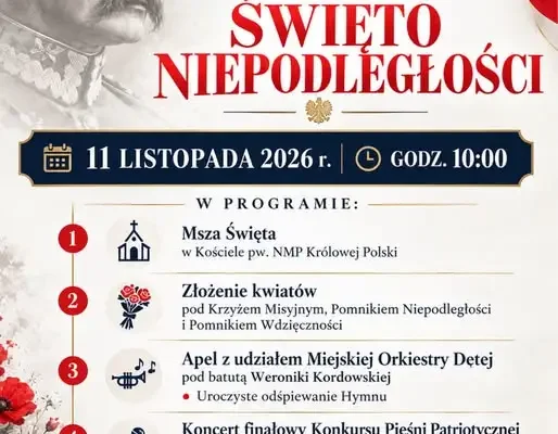 Olecko świętuje 108. rocznicę niepodległości – znamy program obchodów