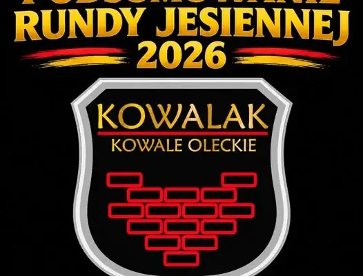 Kowalak kończy rundę jesienną na drugim miejscu w klasie B