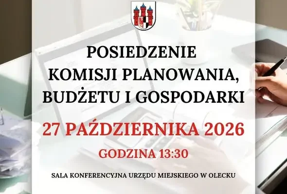 Oleckie komisje rady miejskiej obradują 27 października